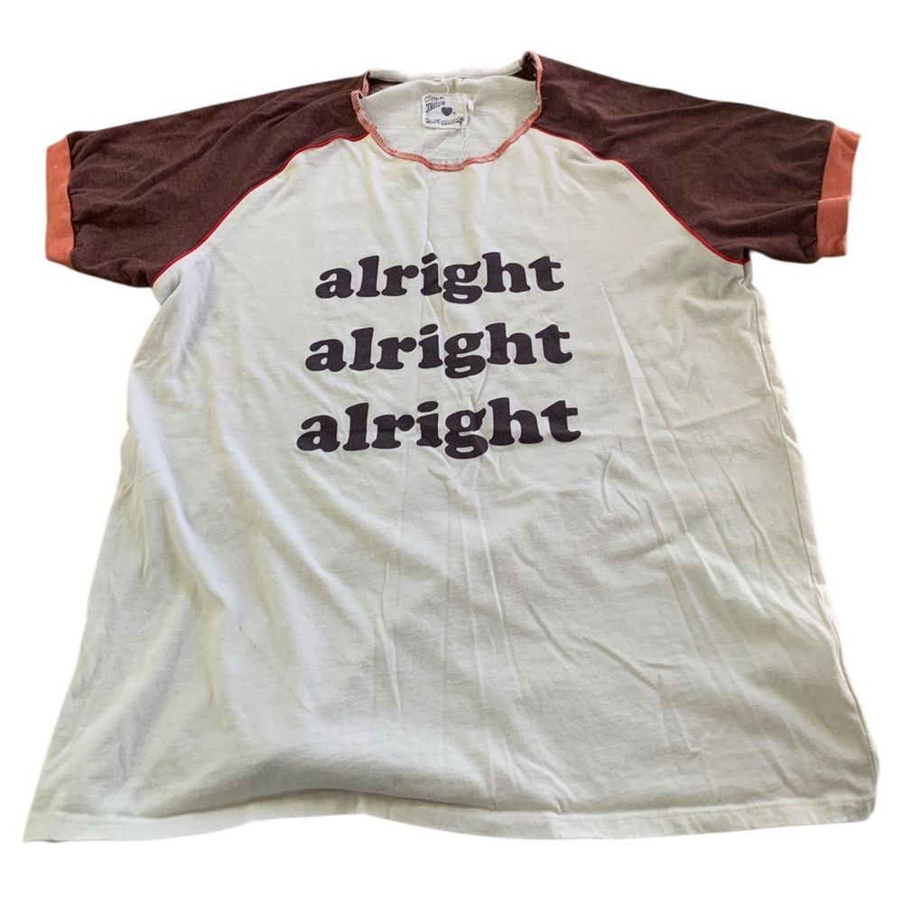 ✨ ACL “Alright Alright Alright” Ringer Tee – HTF ✨